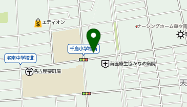 社会館生活支援センター ぴぼっとの地図画像