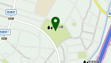 神丘公園の地図画像