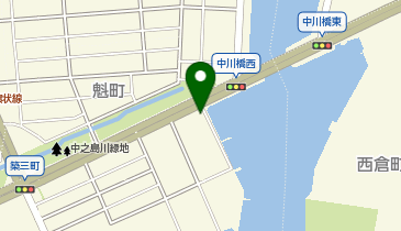 神崎産業株式会社 港区築三町工場の地図画像