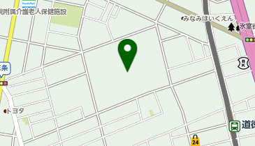 氷室荘A棟の地図画像