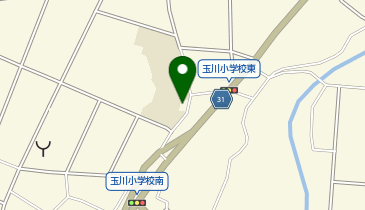 玉川校区市民館の地図画像
