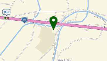 嵩山校区市民館の地図画像