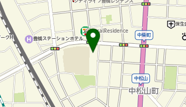 松山校区市民館の地図画像