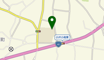 小沢小学校の地図画像
