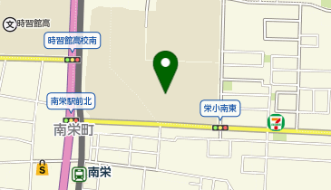 南部中学校の地図画像