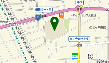 松葉小学校(グラウンド)の地図画像