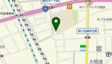 松葉校区市民館(2階)の地図画像