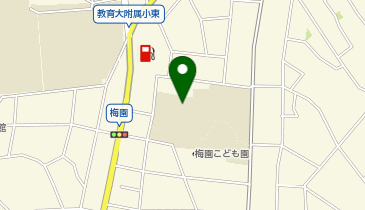 梅園小学校の地図画像