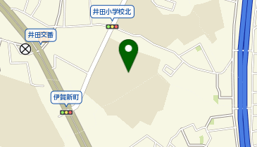 井田小学校の地図画像