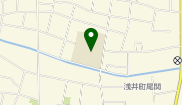 浅井北小学校の地図画像