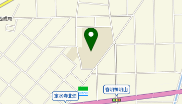 西成東小学校の地図画像