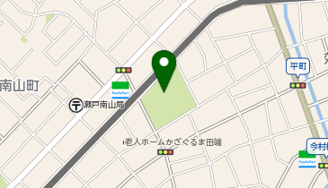 平町公園の地図画像