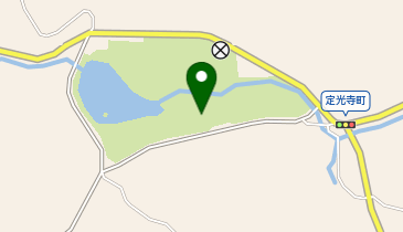 定光寺公園の地図画像