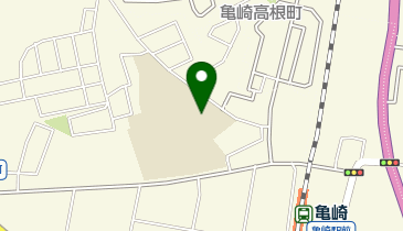 亀崎中学校の地図画像