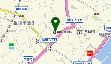 亀崎公民館の地図画像