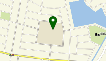 横川小学校の地図画像