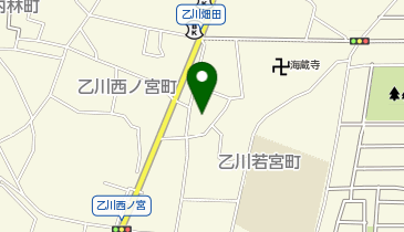 乙川若宮社境内の地図画像