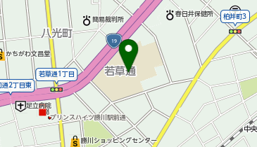 勝川小学校の地図画像