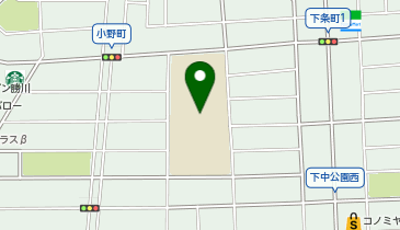 小野小学校の地図画像