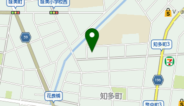 知多公民館の地図画像