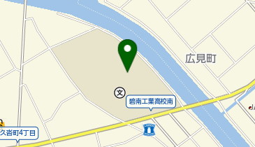 碧南工業高等学校体育館の地図画像