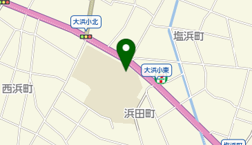 大浜小学校体育館の地図画像
