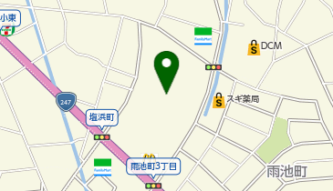 トヨタ自動車(株)アリビオ寮敷地の地図画像