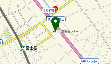 富士松市民センターの地図画像