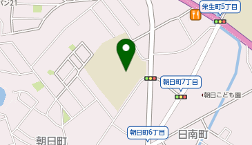 朝日小学校の地図画像
