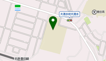 浄水中学校の地図画像
