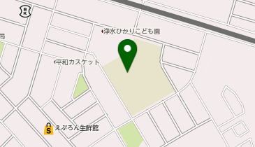 浄水小学校の地図画像