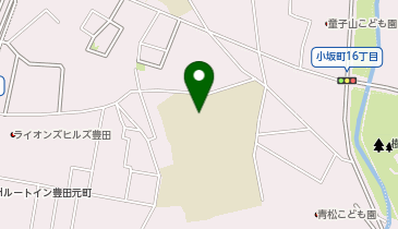 朝日丘中学校の地図画像