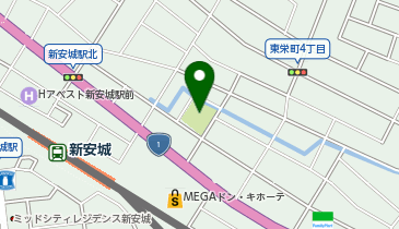 曙公園の地図画像