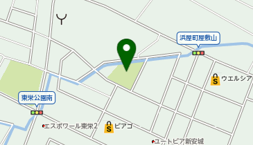 高根公園の地図画像