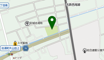 池浦公園の地図画像