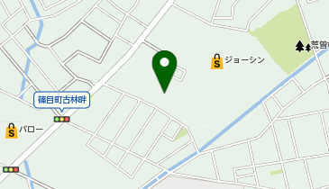 作野公民館の地図画像