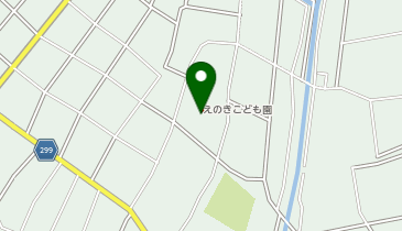 えのきこども園の地図画像