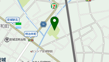 明本公園の地図画像