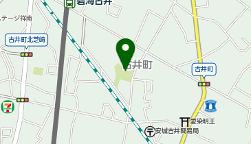 三ツ塚公園の地図画像