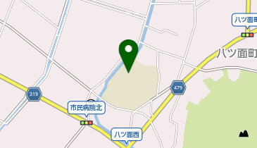 八ツ面小学校の地図画像