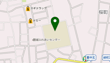 鶴城小学校の地図画像