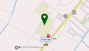 矢田小学校の地図画像