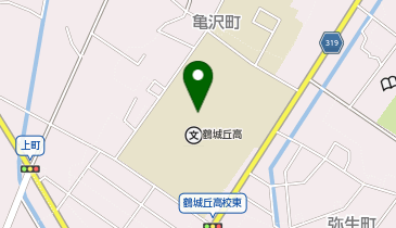 県立鶴城丘高等学校の地図画像