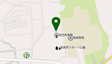 スポーツ公園 総合体育館の地図画像