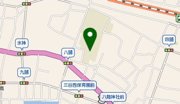 三谷小学校の地図画像