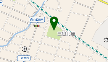 向山公園の地図画像