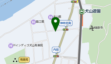 内田老人憩の家の地図画像