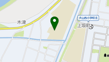 犬山中学校の地図画像