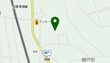 榎戸公会堂付近の空地の地図画像