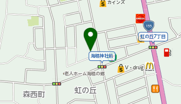 多屋公民館の地図画像